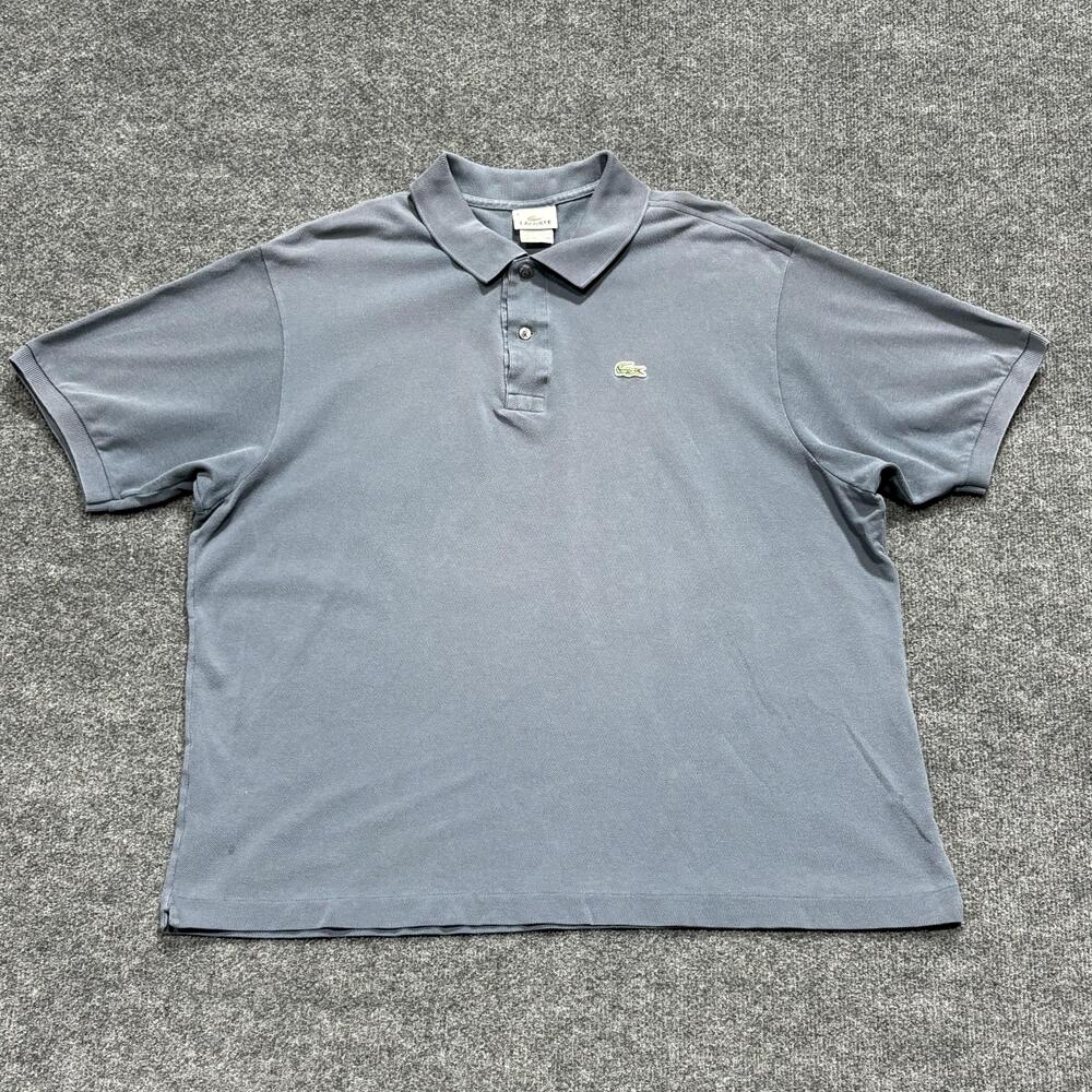 Lacoste Polo Shirt Mens XXXL 3XL Classic Fit Croc 8 Short Sleeve Golf Tennis